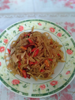Foto resep Tumis Pepaya Muda Ebi