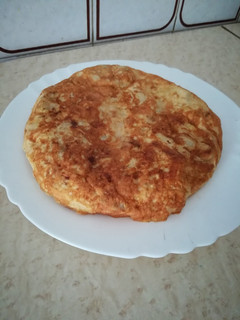 Una foto de Tortilla de patata asada con claras