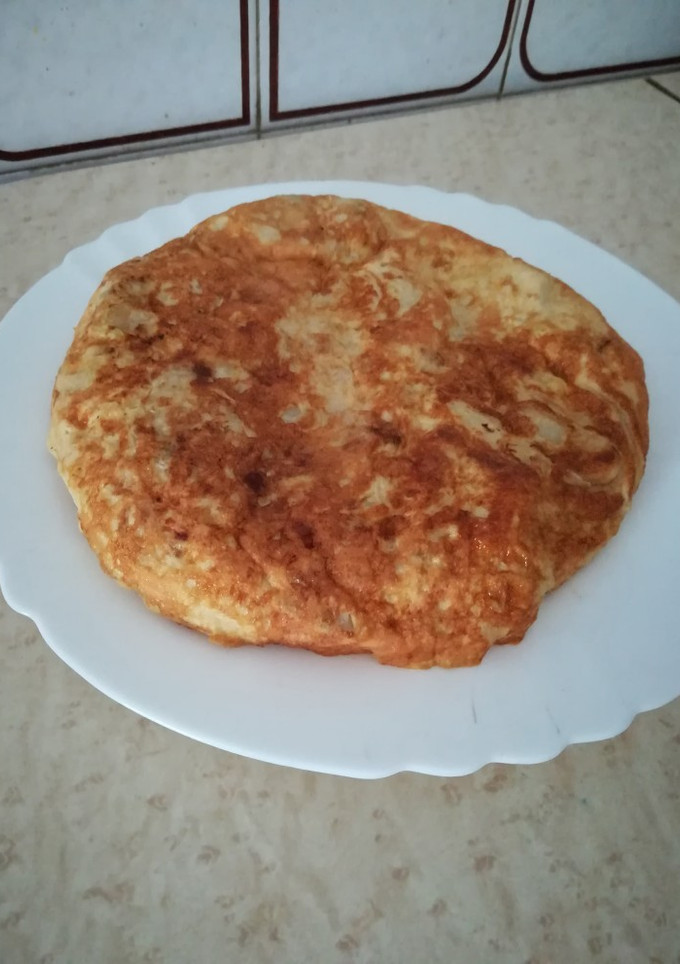 Una foto de Tortilla de patata asada con claras