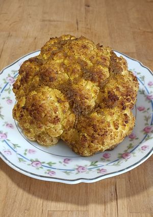 Une photo de 🌿Choux-fleurs rôtis au curry