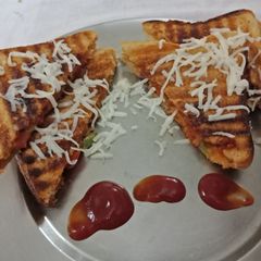 A picture of Vegetable Cheese Grilled Sandwich.