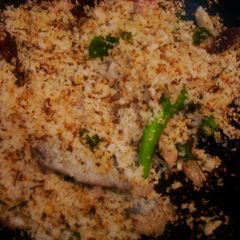 A picture of Dried Shrimp Coconut Rice.
