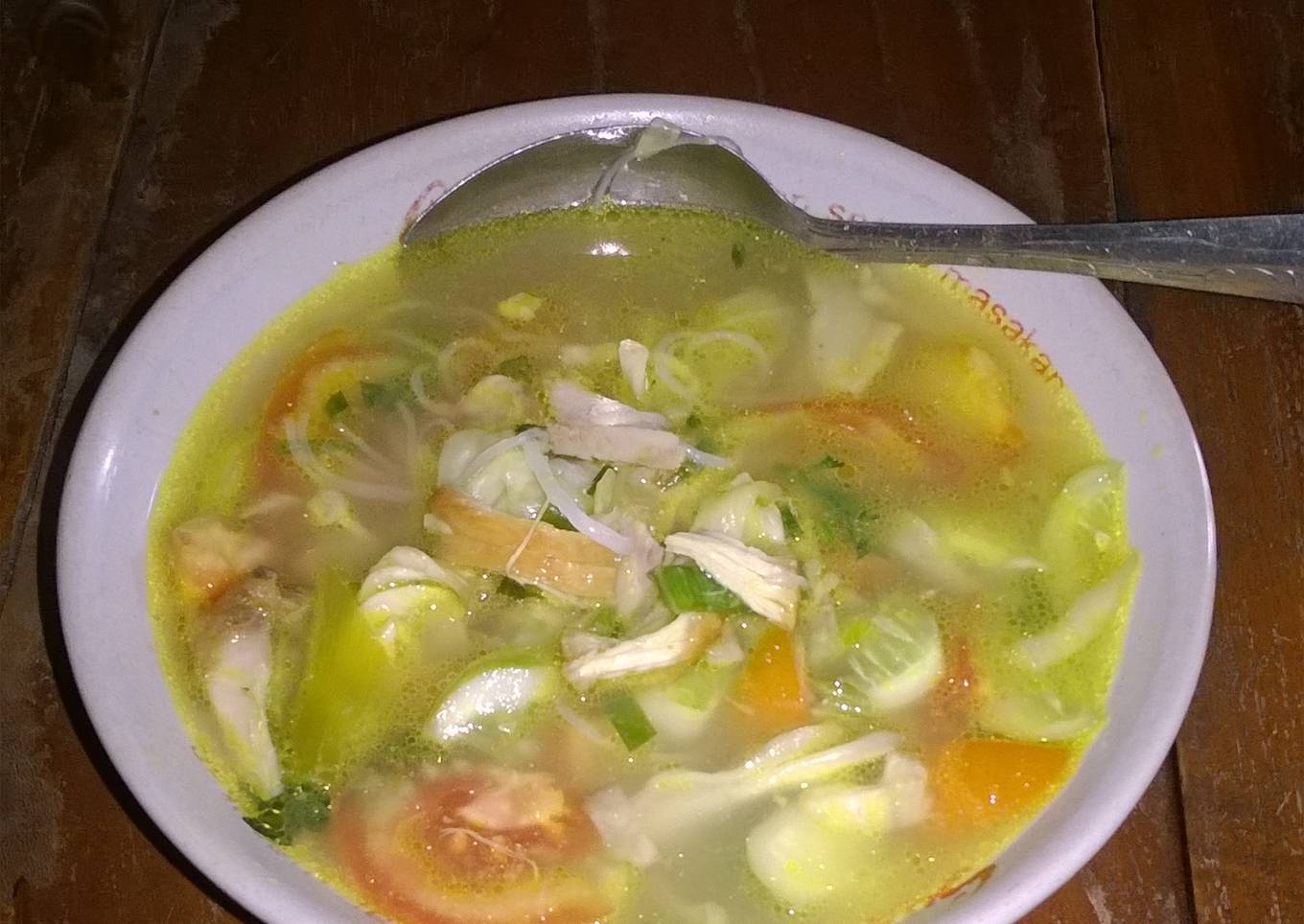 SOTO AYAM (bumbu simple)