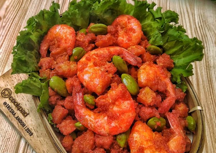 Resep Sambal Goreng Kentang Udang Pete Anti Gagal