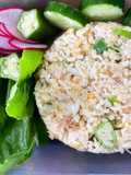ข้าวผัดน้ำพริกที่เหลือ(น้ำพริกถั่วพินโต)🥜🌶️🧄