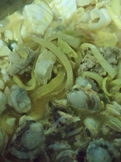海瓜子海鮮炒麵 的食譜成品照片