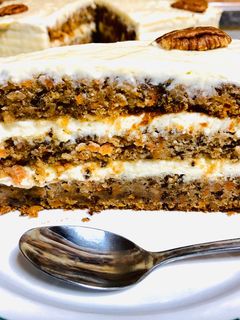O poză a rețetei Carrot cake.