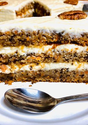 O poză a rețetei Carrot cake.