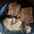 Ayam dan Tempe Penyet sambal bawang