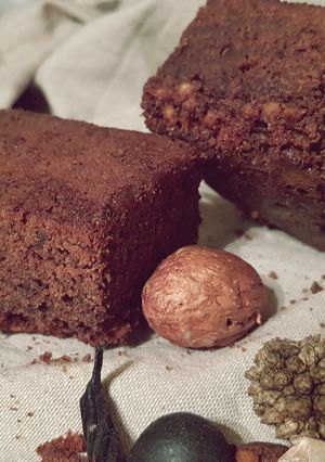 Una foto de Brownie de Turrón de Suchard