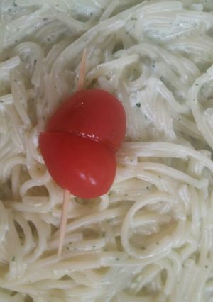 صورة لوصفة معكرونه سريعه لذيذة