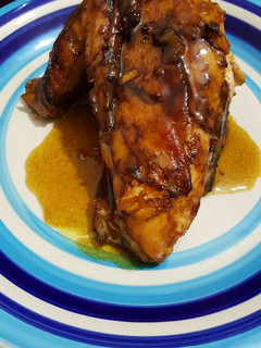Una foto de Pollo a la naranja