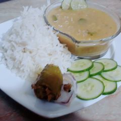 A picture of Chana Dal Wid rice😋.