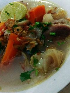 Foto resep Sup kikil sapi kuah bening