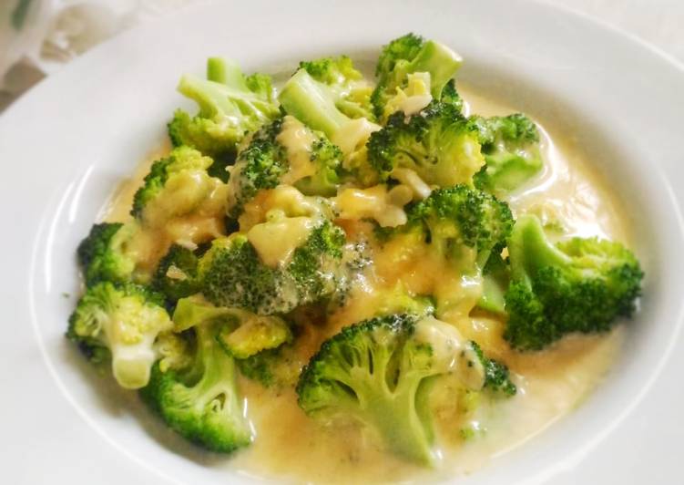 Proses mengolah Brokoli Saus Keju, Bikin Ngiler