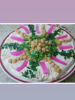 صورة لوصفة حمص بيتي