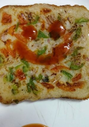 A picture of Rava bread Sandwich.