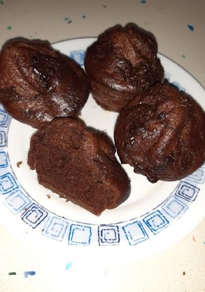 Una foto de Muffins doble chocolate 🍫