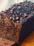 Plumcake al cacao e cioccolato fondente