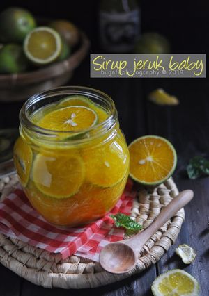 Foto resep Sirup jeruk baby home made