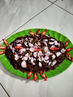 Foto resep Sate ayam kukus bumbu kacang teflon
