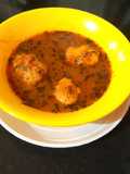 Moong dal kofta curry