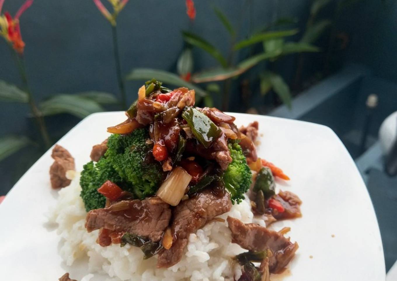 Sapi Lada Hitam dg Brokoli