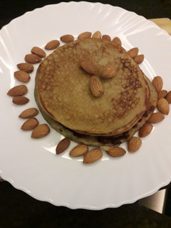 A picture of Banana pan cake.