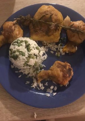 Csirkecomb filé rizi bizivel recept fotója