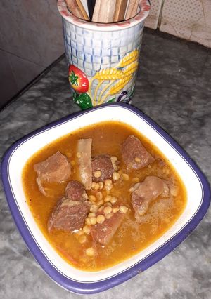 A picture of Chana Daal gosht 👌.