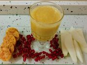 Una foto de batido de higos