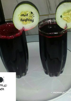 A picture of Special zobo juice by ful@rny"ss kitchen.