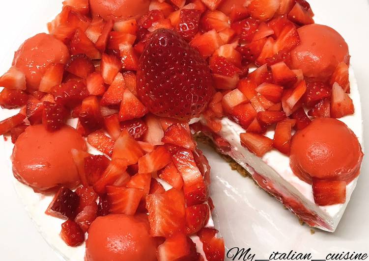 Cheesecake alle fragole