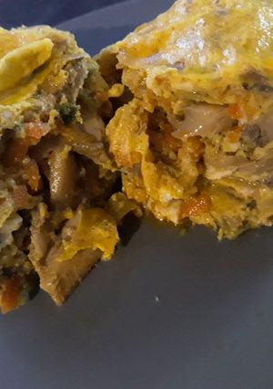 Φωτογραφία της συνταγής Ομελέτα βραστή 🍳 🥚