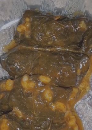 صورة لوصفة خلطه الورق عنب