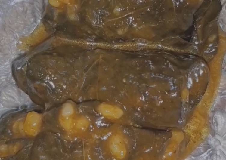 خلطه الورق عنب