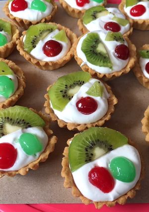 Foto resep Pie buah🥝🍒
