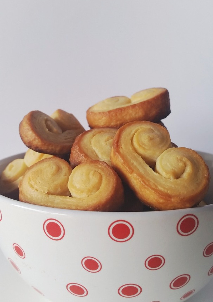 Una foto de Palmeritas de queso crema (sin hojaldre)