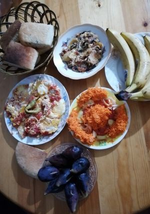صورة لوصفة طماطم مقلية بالبيض