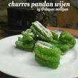 Churros pandan wijen