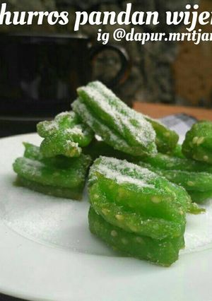 Foto resep Churros pandan wijen