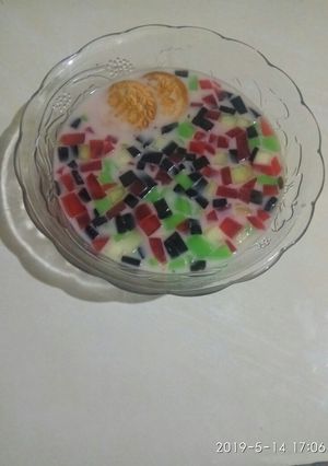 Foto resep Es Jelly Susu