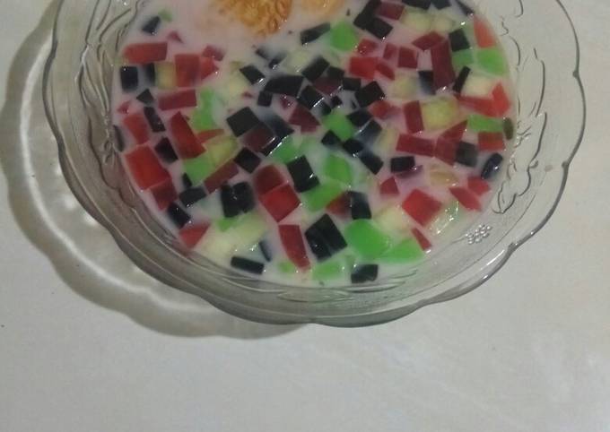 Resep Es Jelly Susu Oleh Lasmiana Wati Cookpad 7240