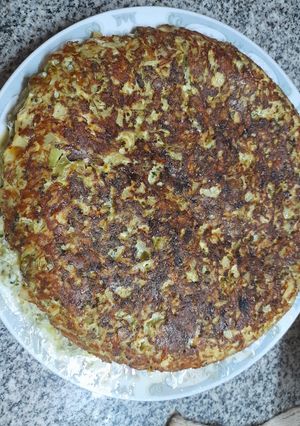 Una foto de Tortilla de brócoli