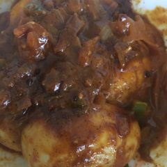A picture of Fried Egg Masala.