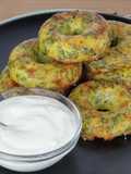 Donuts de brócoli y quesos