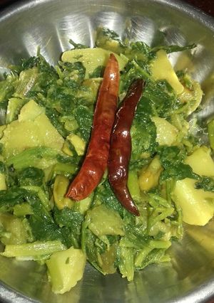 মেথির শাক(methi shak recipe in Bengali) রেসিপির প্রধান ছবি
