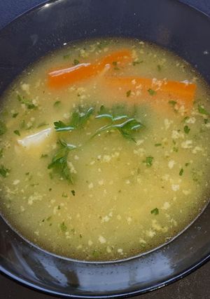 Görög csirkeleves recept fotója