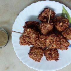A picture of Papad Paneer.