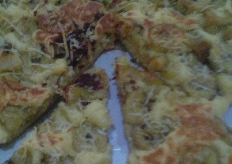 Pizza pisang lilin